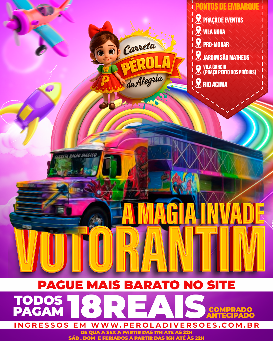 PEROLA DA ALEGRIA VOTORANTIM